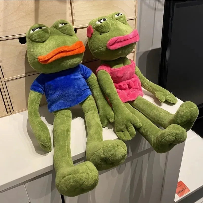 Sad Pepe Meme Plush Toy