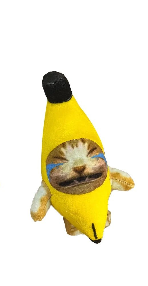 Banana Cat Meme Plush Toy