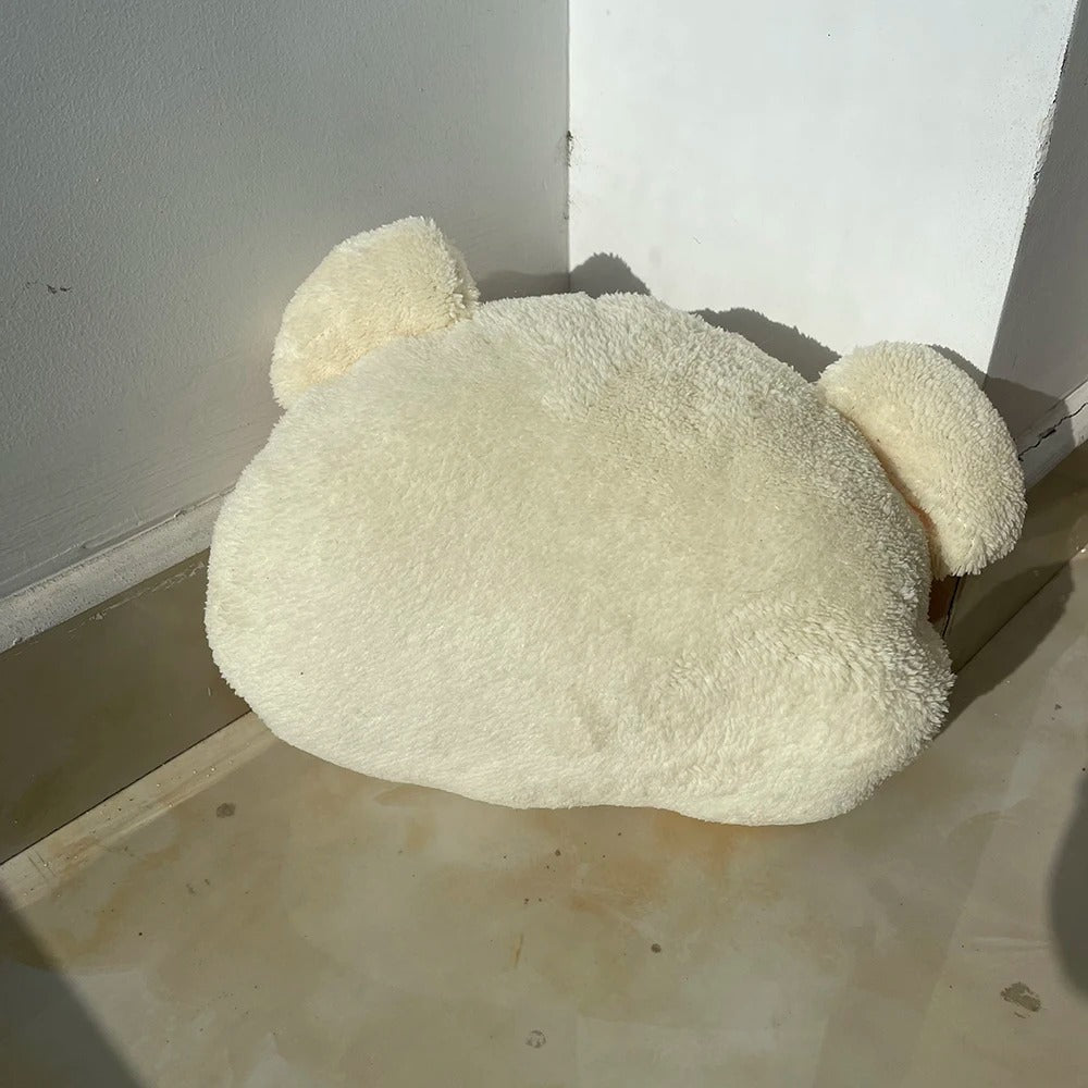 Bear Head plush Pillow