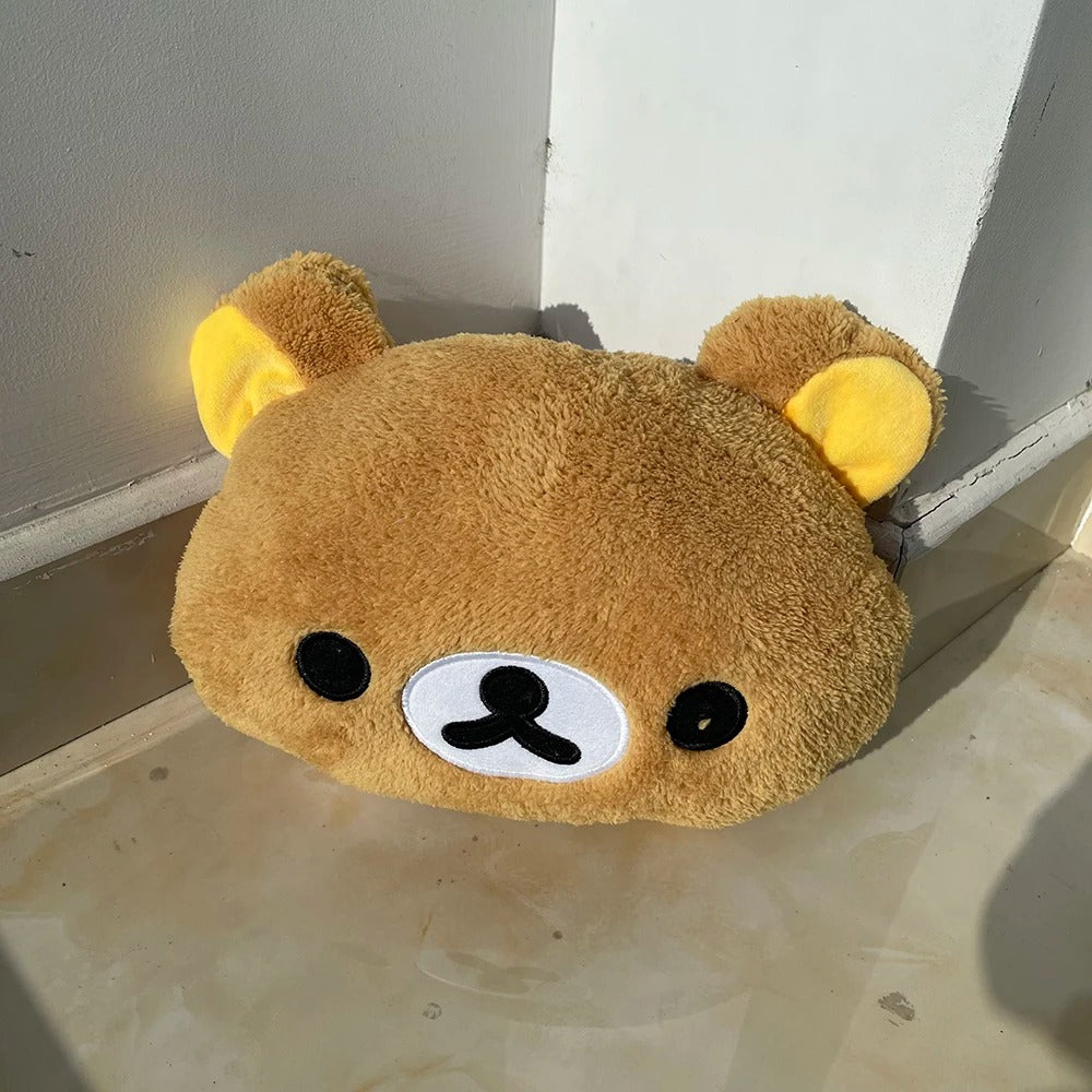 Bear Head plush Pillow
