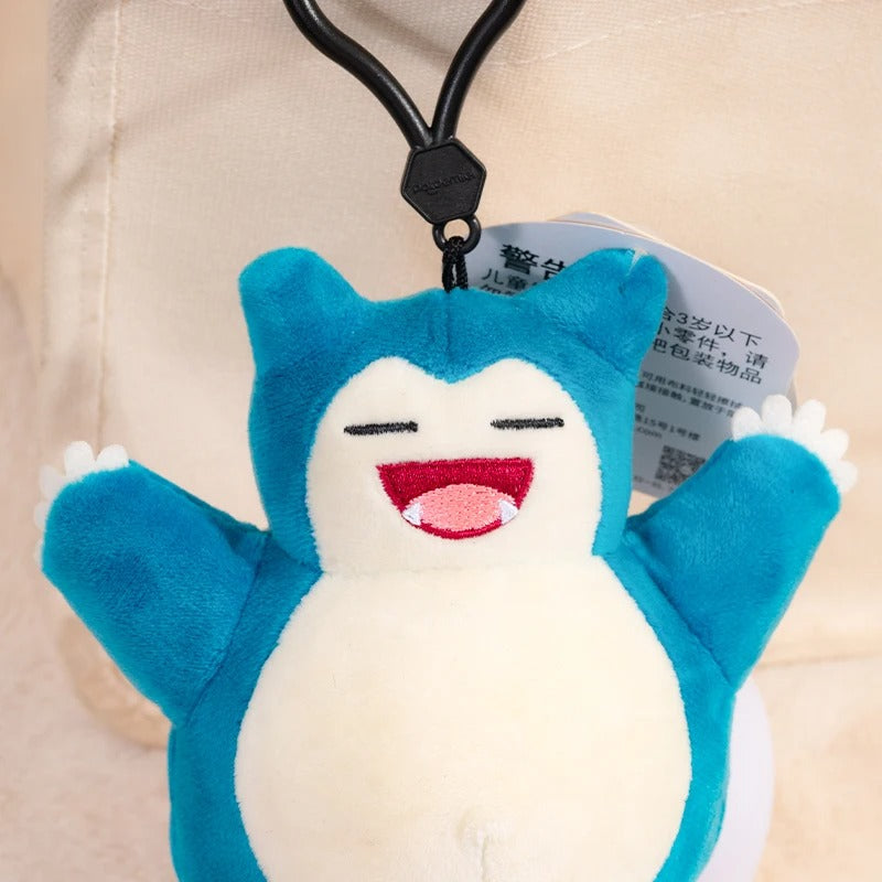 Snorlax Plush Toy Keychain