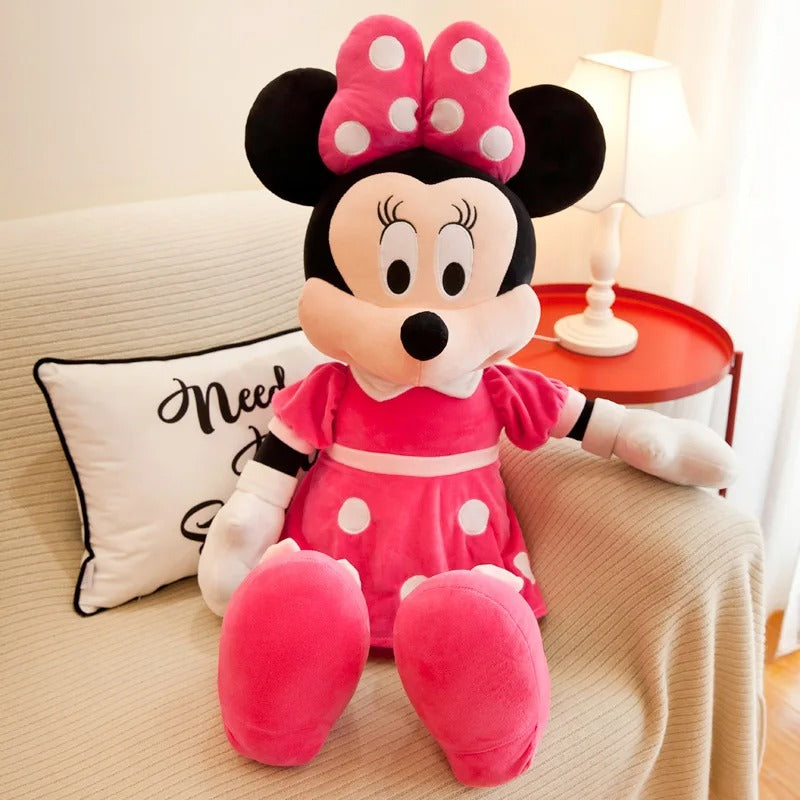 Minnie Mouse Plush Toy in a Pink Dress