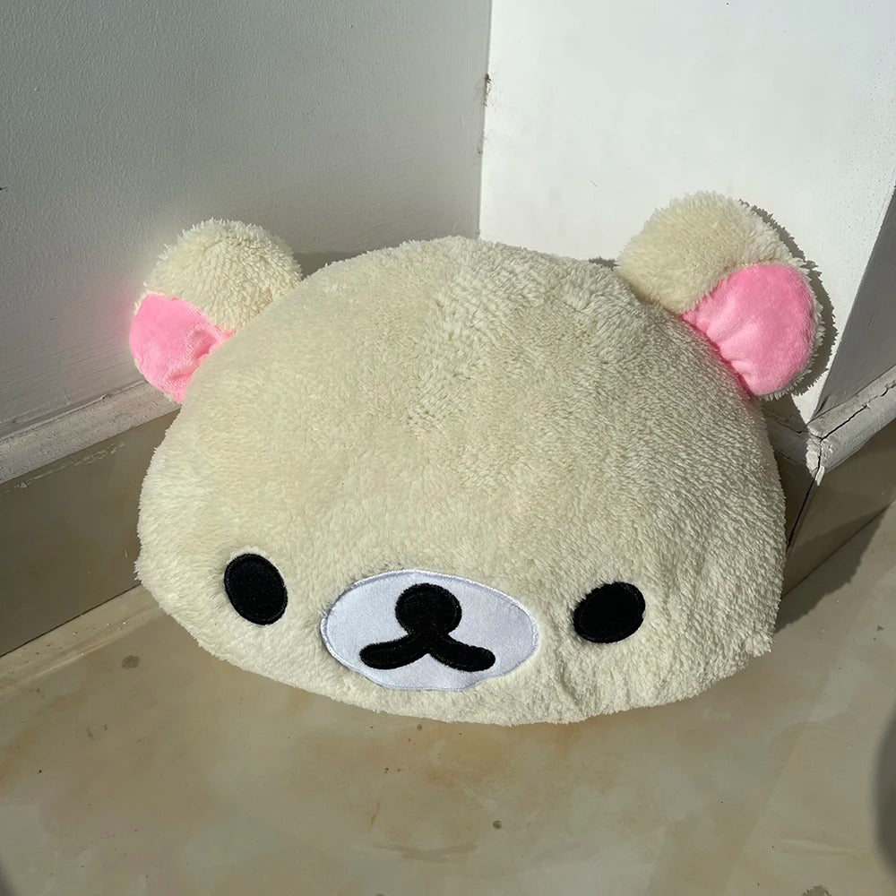 Bear Head plush Pillow